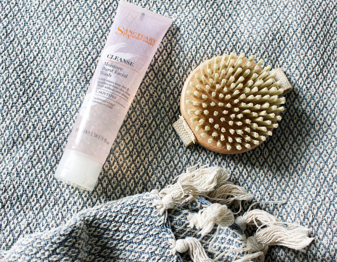 Sanctuary Spa Moisture Burst Facial Wash Review Oomph London