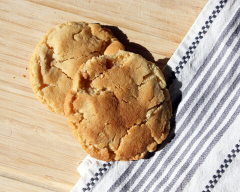 Gooey Peanut Butter Cookies