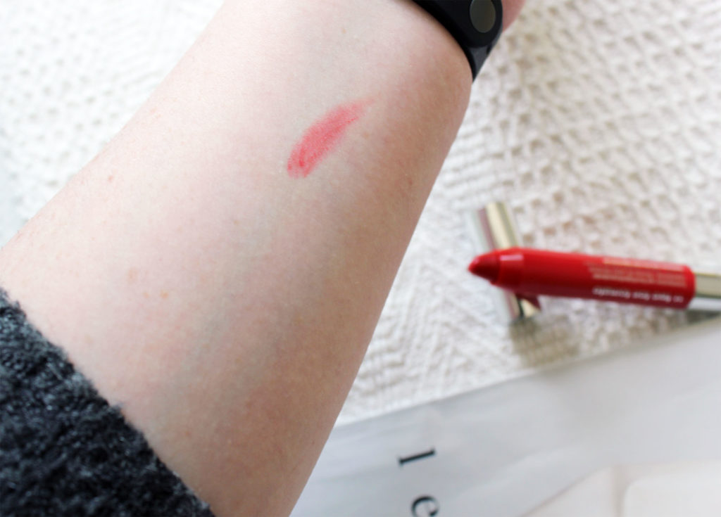 Clinique Chubby Stick in Two Ton Tomato Swatch