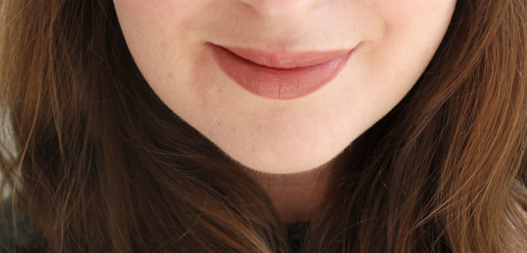 NARS Rosecliff Lipstick on Lips