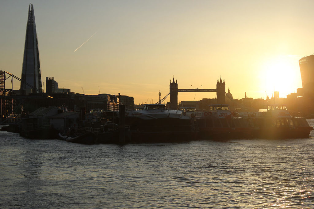 Sunset over Tower Bridge
