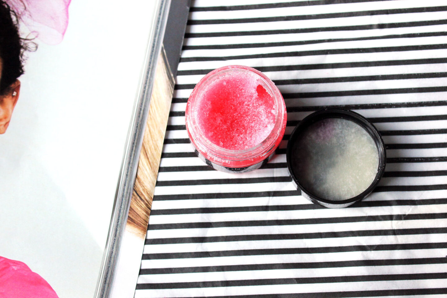 Barry M Lip Scrub in Watermelon Review Oomph London