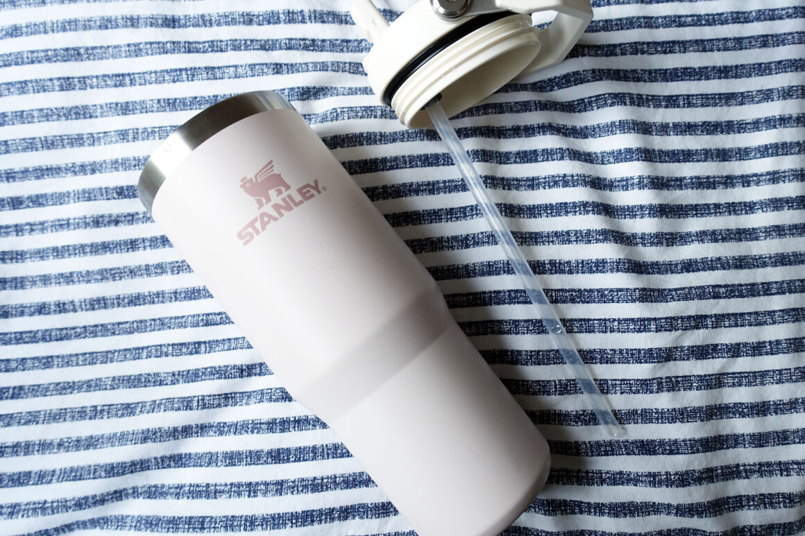 Stanley Iceflow Flip Straw Tumbler Rose Quartz