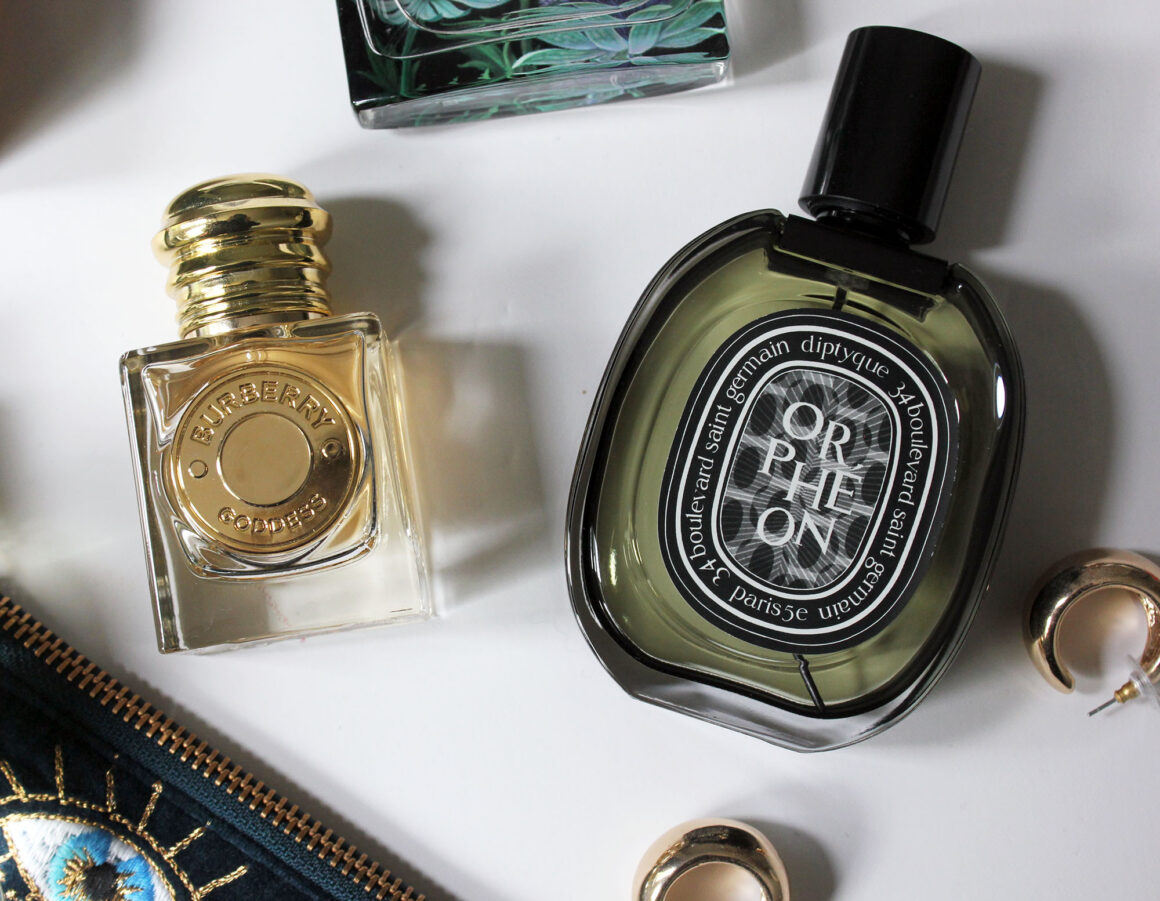Diptyque Orpheon and Burberry Goddess