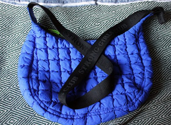 Mutha.Hood Dumpling Quilted Crossbody Bag
