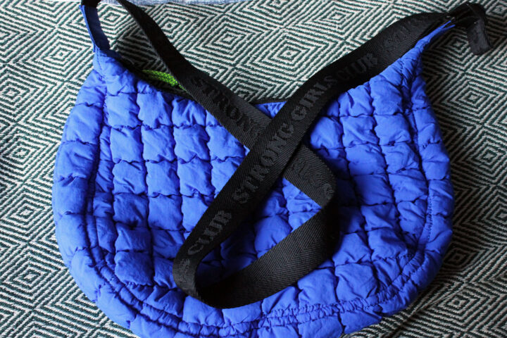 Mutha.Hood Dumpling Quilted Crossbody Bag