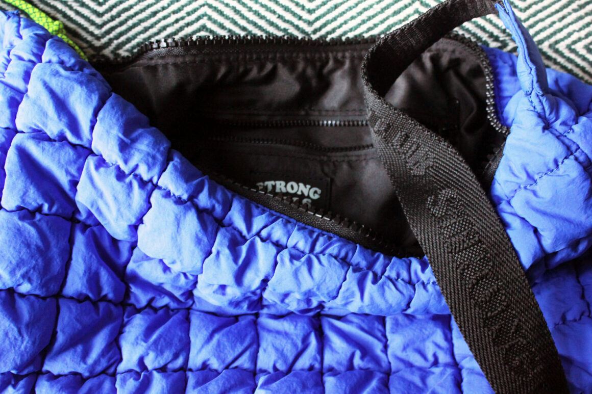 Mutha.Hood Quilted Dumpling Crossbody Bag internal zip