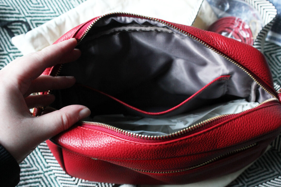 Pom Pom London City Plus bag interior pocket